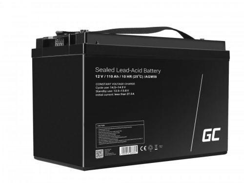 Green Cell AGM VRLA 12V 110Ah bezúdržbová baterie AGM58 neoriginální