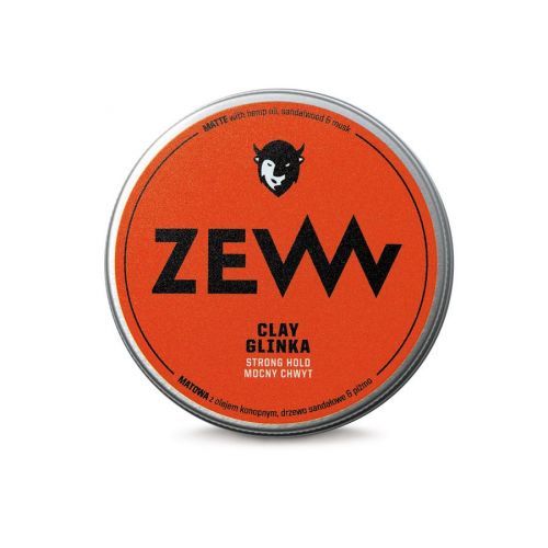 ZEW for men Matte Clay Strong Hold With Hemp Oil Vlasový Olej