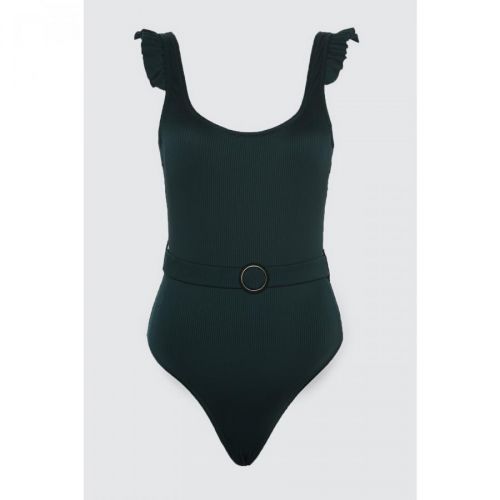 Dámské plavky Trendyol Belt Detailed