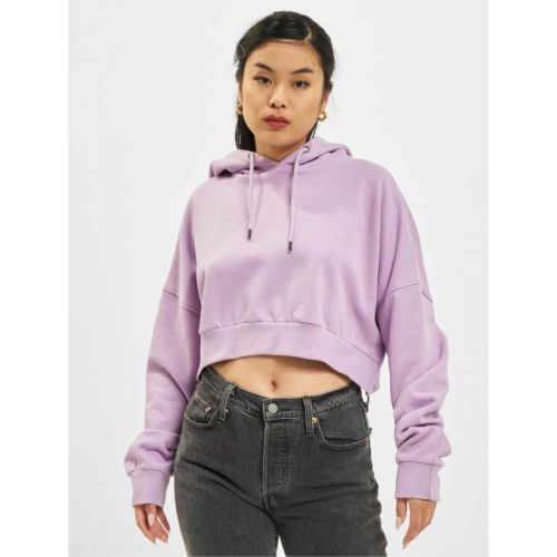 Hoodie Cropped in purple