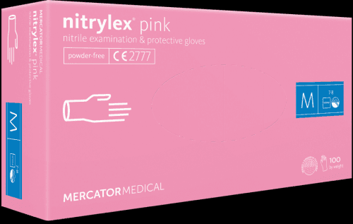 Mercator Medical s.r.o. NITRYLEX COLLAGEN nepudrované nitril 100ks Rukavice jednorázové 10 XL