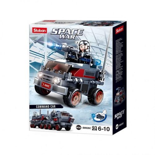 Stavebnice Sluban Space War Vozidlo s vodními děly M38-B0926C