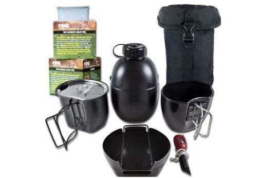 BCB Adventure sada Crusader Cooking System Black I black pouch