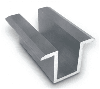FVE univerzální úchyt středový pro fotovoltaický panel, stříbrná, 50mm