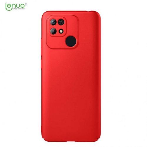 Lenuo Leshield obal pro Xiaomi Redmi 10C, červená