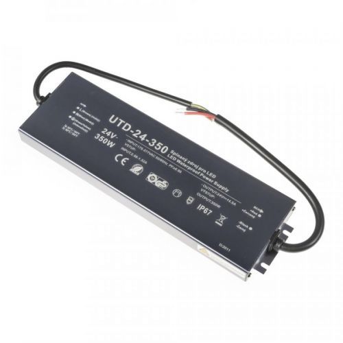T-LED Trafo pro zapojení LED osvětlení 24V 350W UTD-24-350 voděodolné 056356