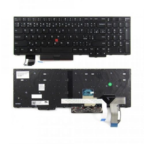 česká klávesnice IBM Lenovo ThinkPad E580 E585 E590 E595 L580 L590 T590 black US/CZ/SK dotisk