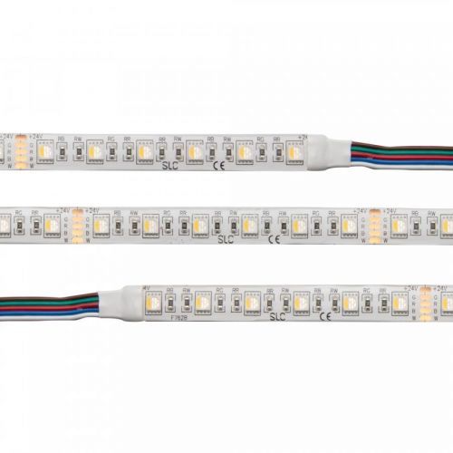 LED pásek SLC LED STRIP RGBW CV 60 5M 12MM 14,4W 490LM RGB/830 IP54