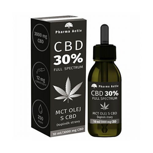 Pharma Activ MCT olej s CBD 30% 3000 mg 10 ml