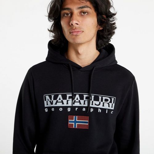 Napapijri Geographic Hoodie Black EUR 48