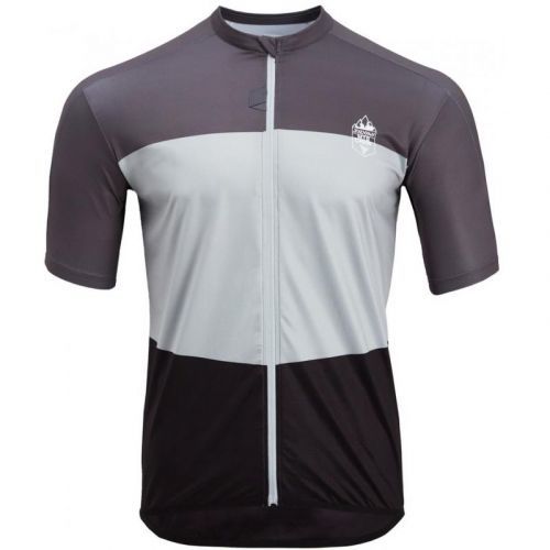 Dres Silvini Turano Pro MD1645 - pánské, krátký, oblačně šedá-černá - velikost 2XL