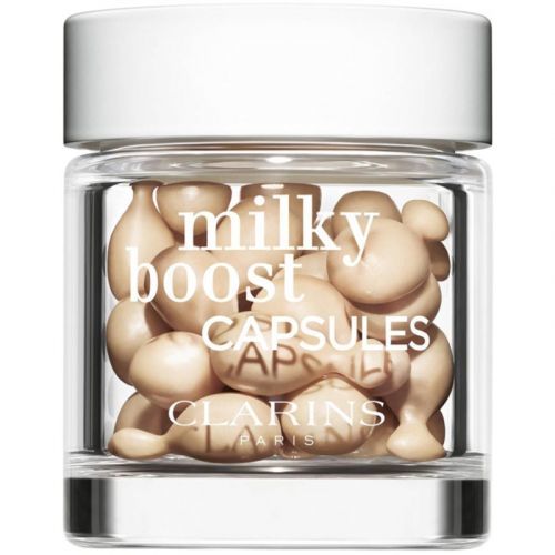 Clarins Milky Boost Capsules rozjasňující make-up kapsle odstín 01 30x0,2 ml