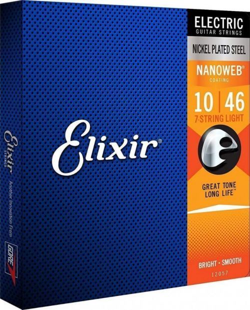 Elixir Nanoweb 12057 Light 7-String