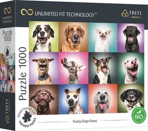 TREFL Puzzle UFT Legrační psi 1000 dílků