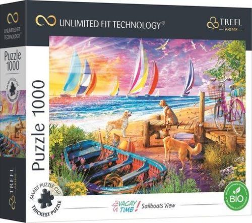 TREFL Puzzle UFT Vacay Time: Výhled na plachetnice 1000 dílků