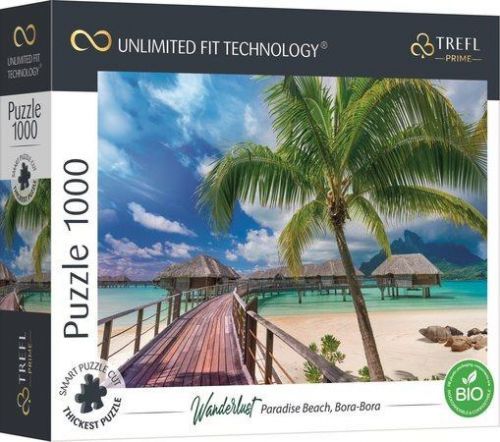 TREFL Puzzle UFT Wanderlust: Rajská pláž na Bora-Bora 1000 dílků