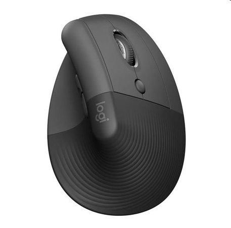 Logitech Lift Vertical Ergonomic Mouse - GRAPHITE / BLACK - EMEA, 910-006473