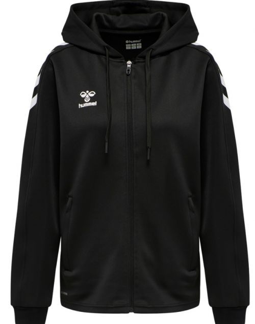 Mikina s kapucí Hummel CORE XK POLY ZIP HOOD SWEAT WOMAN