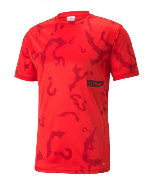 Triko Puma  x BATMAN Graphic Tee High Risk Red