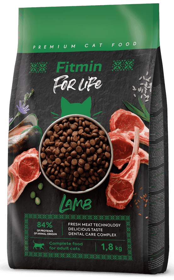 Fitmin cat For Life Adult Lamb 1,8 kg
