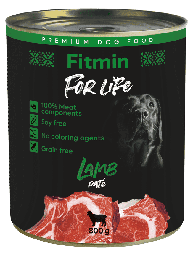 Fitmin For Life dog tin lamb 800 g