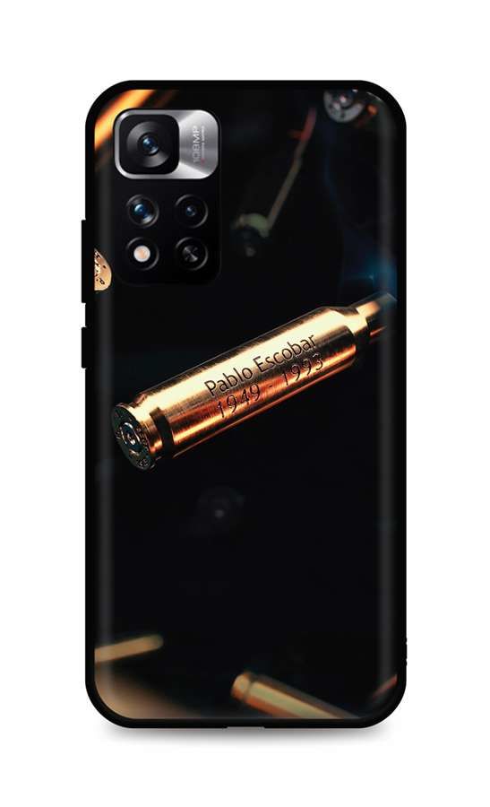 Kryt TopQ Xiaomi Redmi Note 11 Pro+ 5G silikon Pablo Escobar Bullet 72612