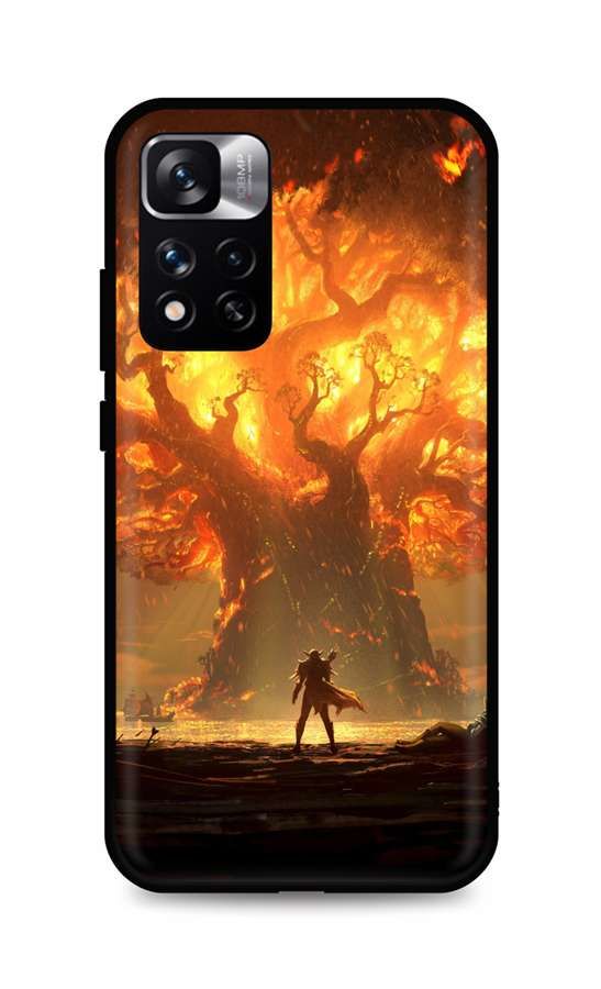 Kryt TopQ Xiaomi Redmi Note 11 Pro+ 5G silikon Warcraft 72610