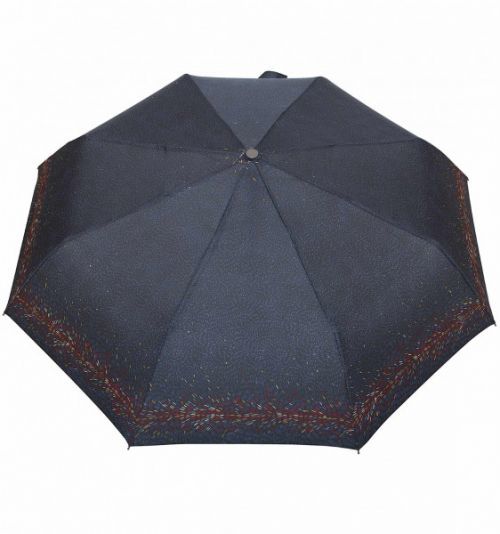 Skládací deštník Jiskření, černá