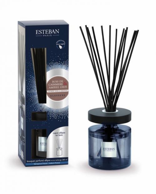 Esteban Paris Parfums  ESTÉBAN AROMA DIFUZÉR ELESSENCE - CASHMERE WOOD & AMBERGRIS, 200 ML 200 ml