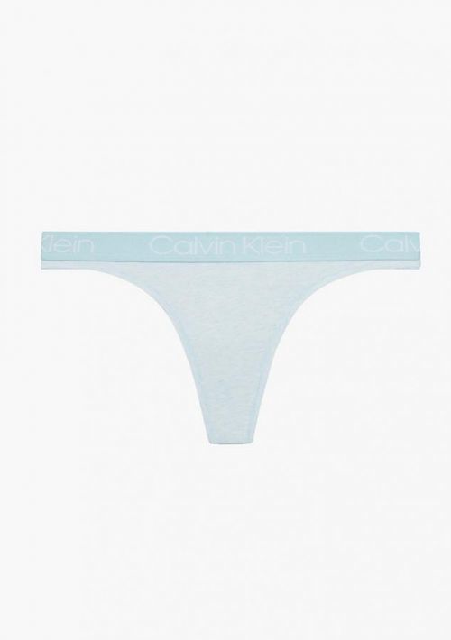 Dámské tanga Calvin Klein QD3751 L Sv. modrá