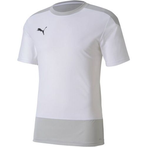 Puma TEAMGOAL 23 TRAINING JERSEY Pánské fotbalové triko, Bílá,Šedá,Černá, velikost XL