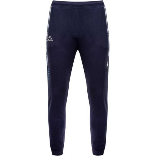 Kappa GORIVO Pánské tepláky, Modrá,Bílá, velikost S