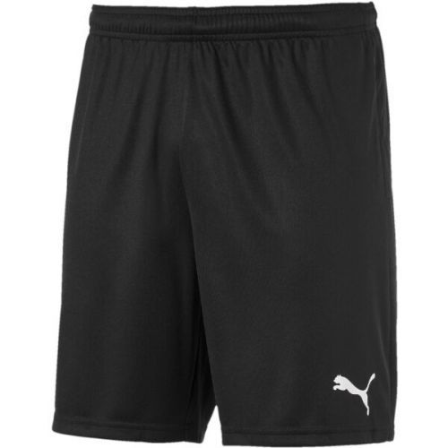 Puma TEAM GOAL 23 KNIT SHORTS Pánské kraťasy, Černá,Bílá, velikost M