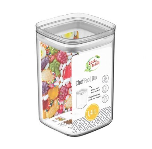 DUNYA Dóza 1,4L čtverec  CHEF