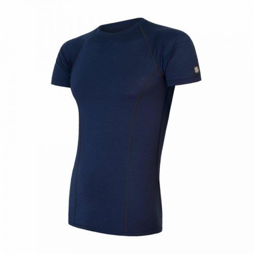 Sensor Merino Active pánské triko kr.rukáv deep blue S