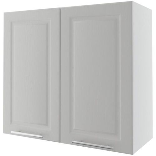 Kuchyňská Skříňka Emporium W3/80 light grey stone/bílá