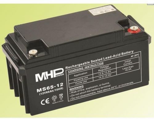 CARSPA Pb akumulátor MHPower VRLA AGM 12V/65Ah (MS65-12) (MS65-12)
