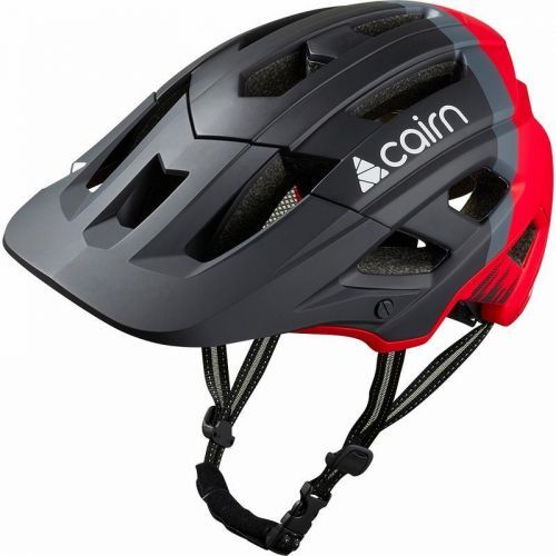 CAIRN - Cyklistická helma DUST II, Black Red