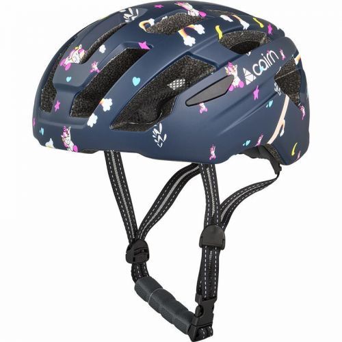 CAIRN - Cyklistická helma PRISM II Junior, Mat Midnight Unicorn
