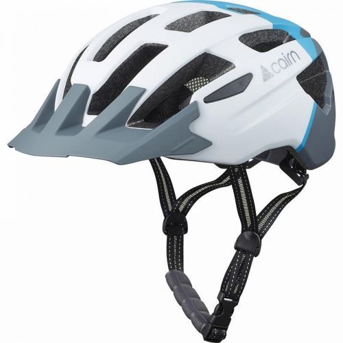 CAIRN - Cyklistická helma PRISM XTR II, Mat White Blue