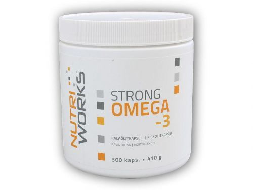 Nutri Works Strong Omega 3 300 kapslí