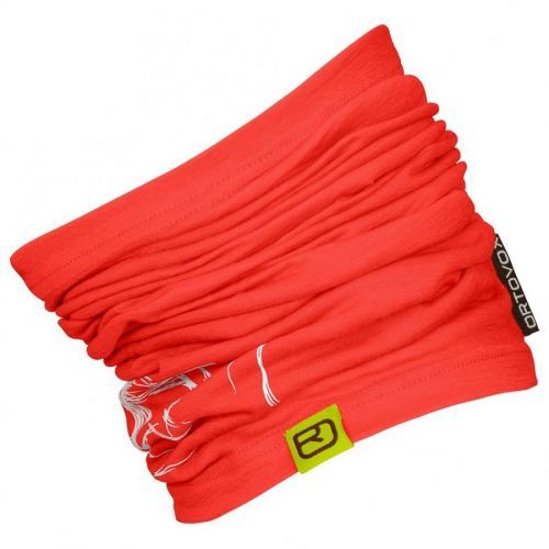 Multifunkční šátek Ortovox 120 Tec Logo Neckwarmer Barva: červená