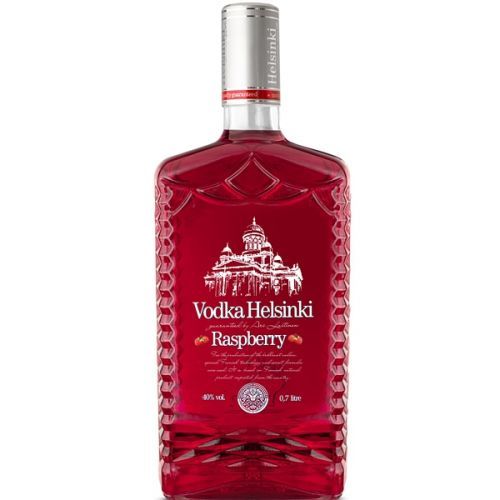 Vodka Helsinki Raspberry 0,7l 40% (holá láhev)