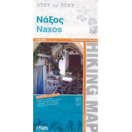 ORAMA Naxos 1:40 000 turistická mapa
