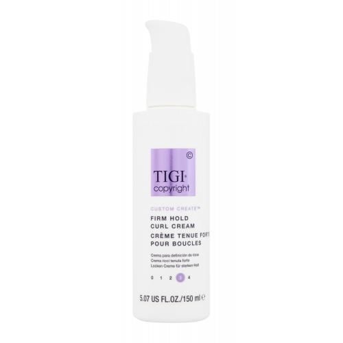 Tigi Copyright Custom Create™ Firm Hold Curl Cream 150 ml fixační krém pro kudrnaté a vlnité vlasy pro ženy