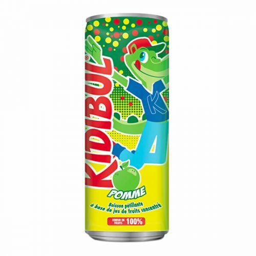 Kidibul Dětský šumivý nápoj 100% jablko 250 ml