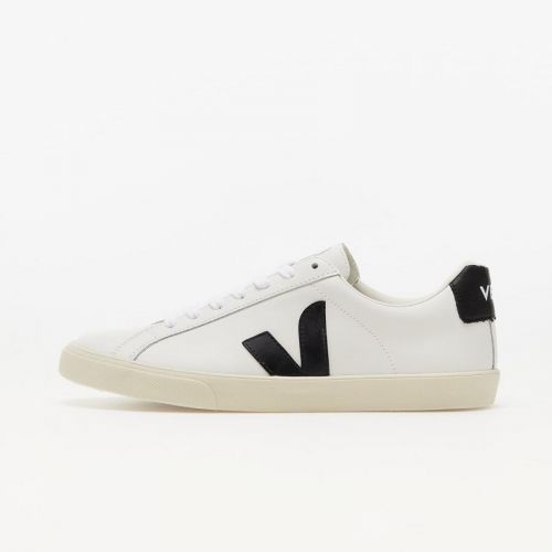 Veja W Esplar logo Leather Extra White Black EUR 36