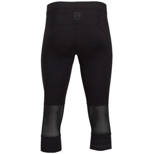 3/4 kalhoty Silvini Alvo MP2014 - pánské, elastické, pas, s vložkou, černá - velikost 2XL