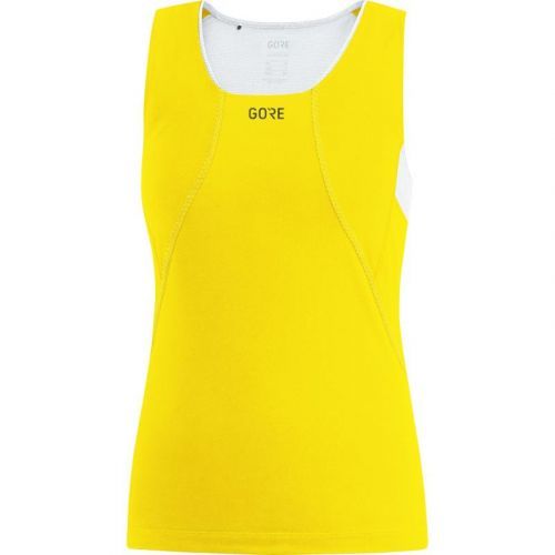 Tričko Gore R3 - dámské, bez rukávu, žluto-bílá - velikost 38 (M)