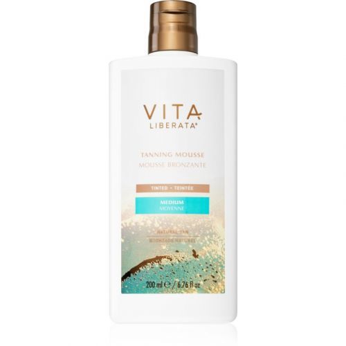 Vita Liberata Tanning Mousse Tinted tónovací pěna na obličej odstín Medium 200 ml